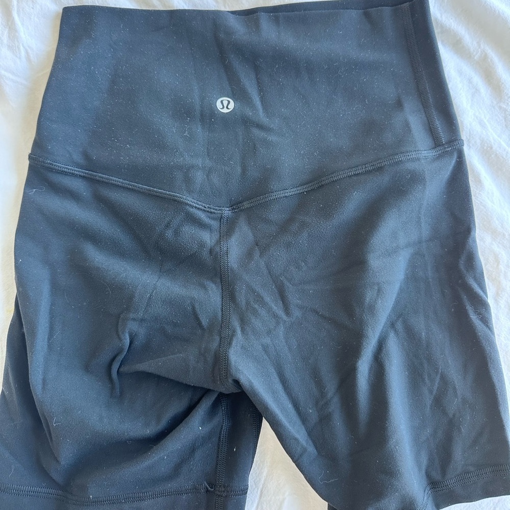 lululemon athletica Black align Bike Shorts